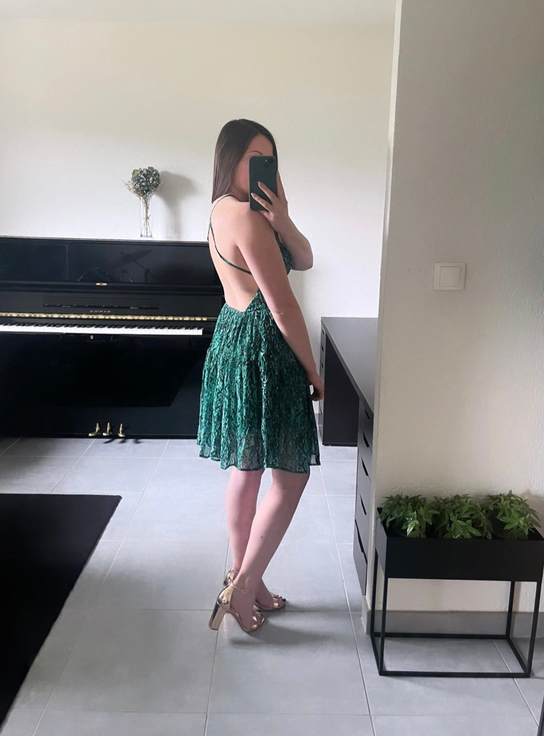 Robe verte