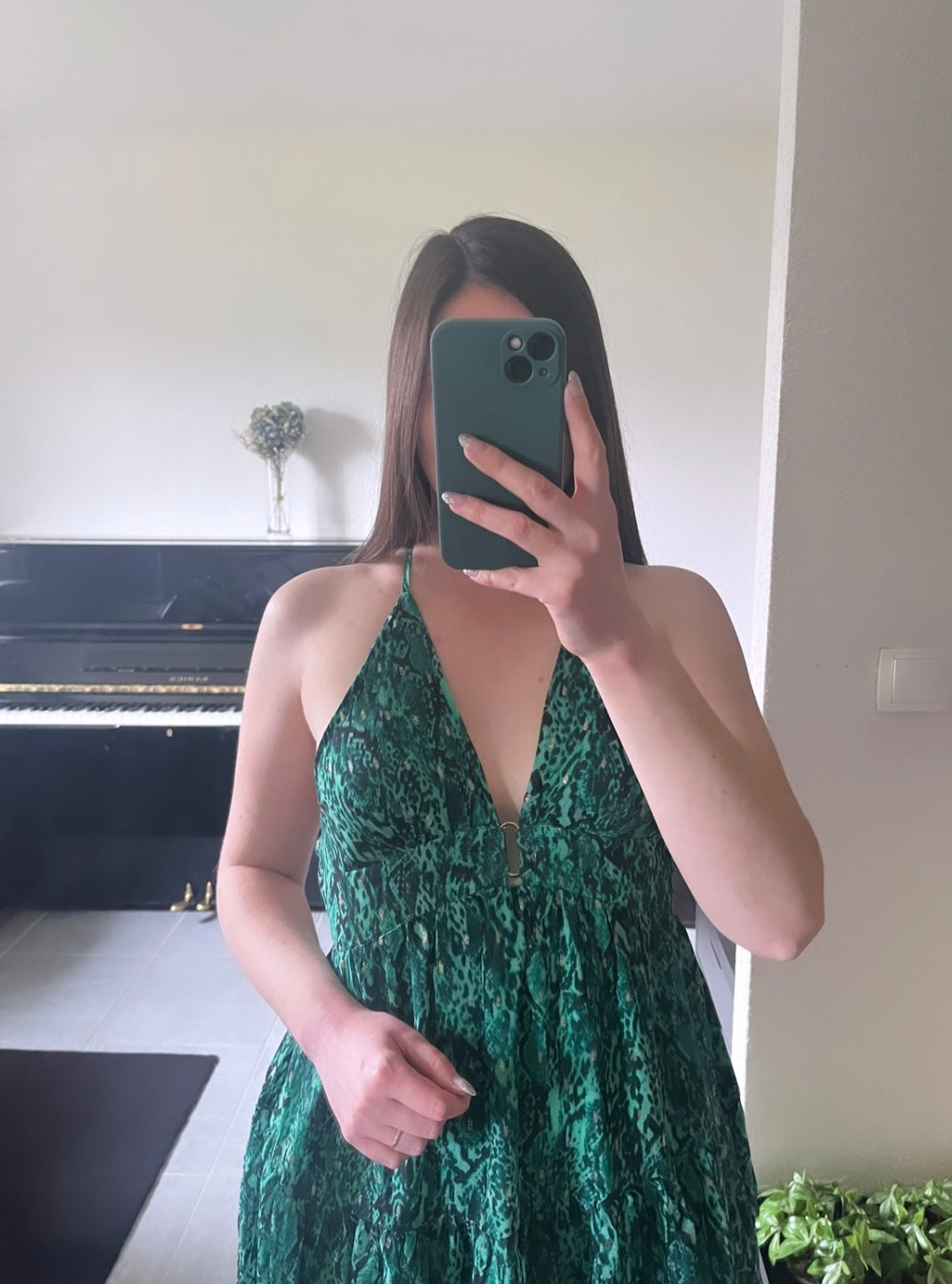 Robe verte