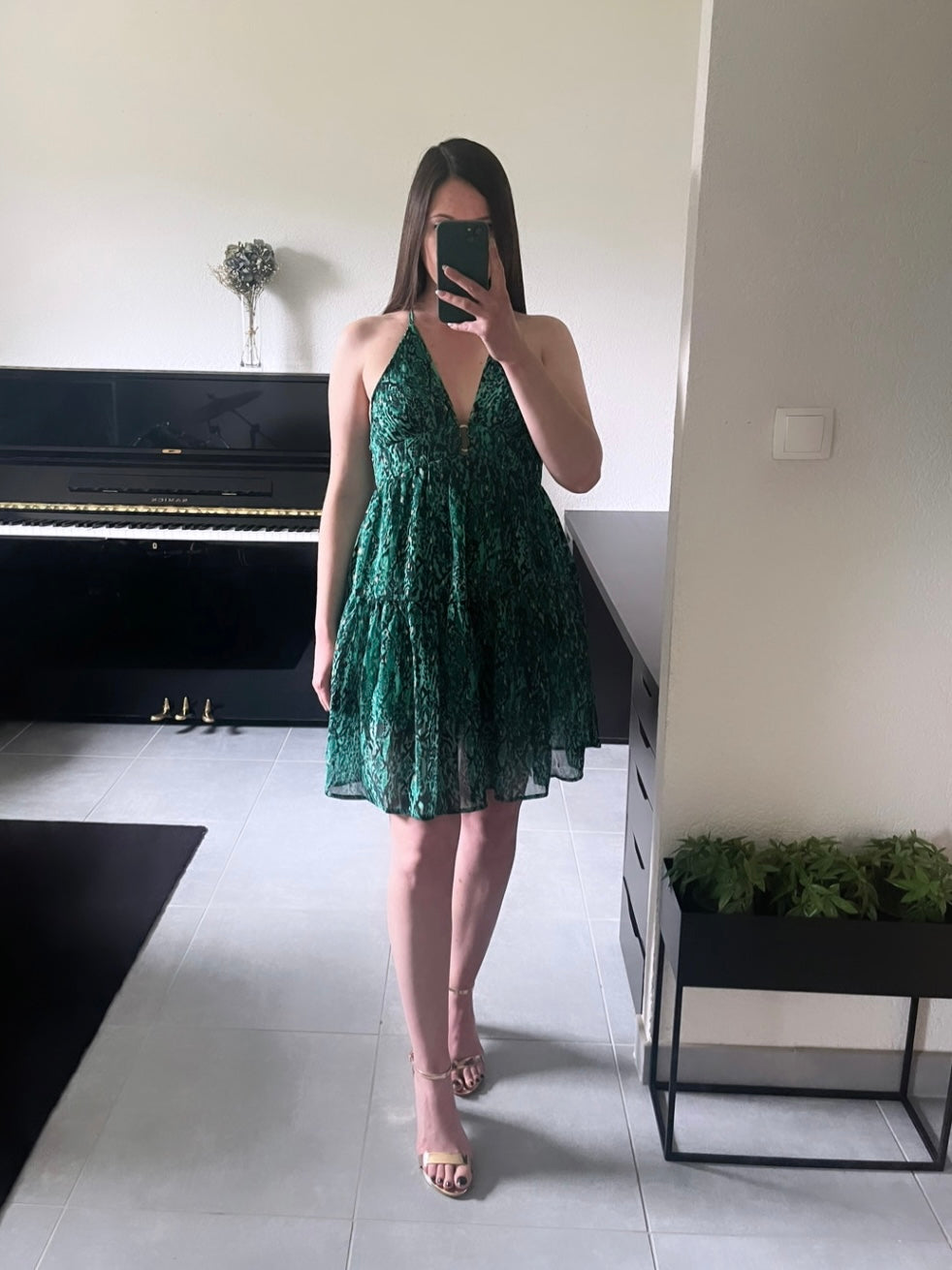 Robe verte